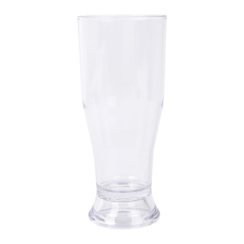 Verre à bière avec base épaisse en polycarbonate 340 ml - carton de 72 unités