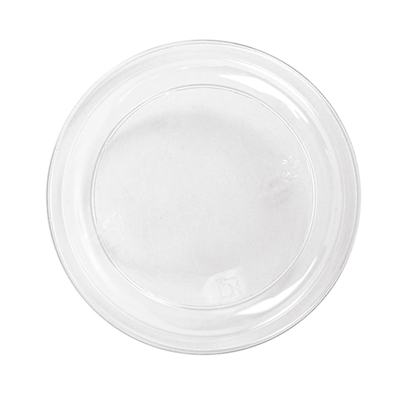 Couvercle pour pot à glace en rPET transparent 170/300 ml - carton de 900 unités