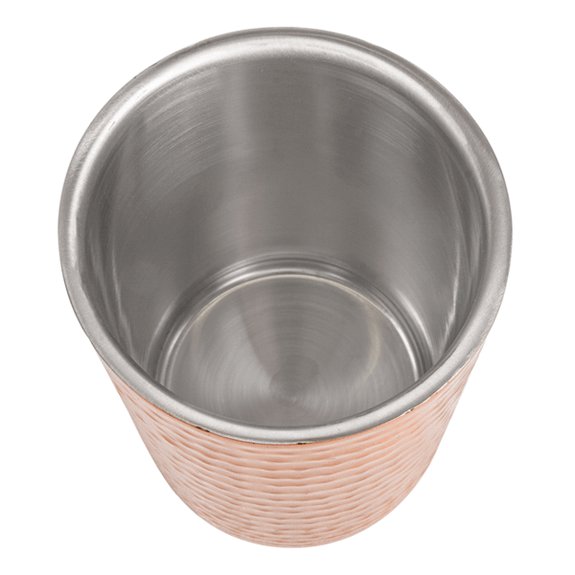 Seau à vin couleur cuivre 10.8 x 17.8 cm - Vendu à l'unité