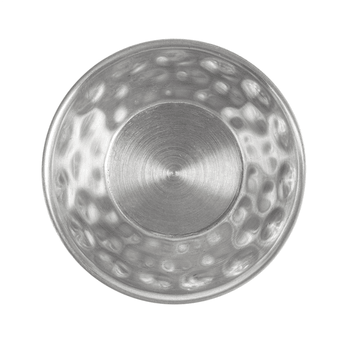 Ramequin inox martelé - 45 ml - diamètre 6.4 x 2.5 cm - Pack de 12 unités