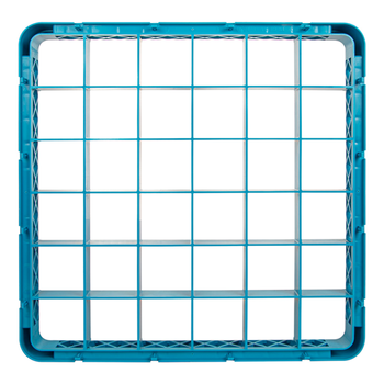 Rangement lave-vaisselle en PP bleu supplément pour base 36 compartiments de diamètre 7.3 cm