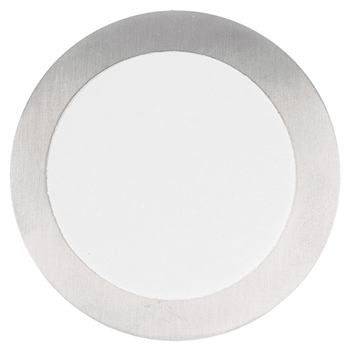 Plaque de signalisation auto adhésive toilettes pour femmes diamètre 7.5 cm en inox