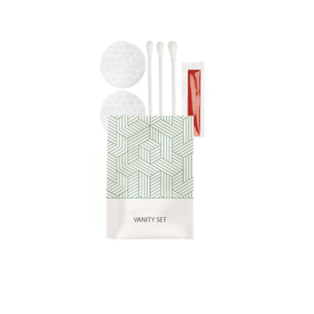 Vanity set en sachet individuel en papier Therapy - Pack de 250 unités