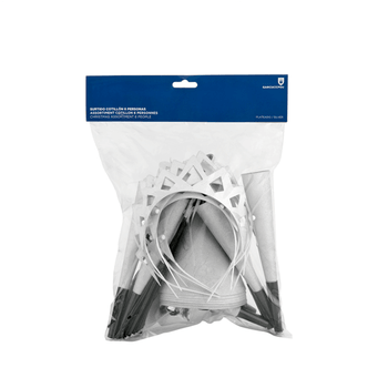 Assortiment de cotillons Argent pour 72 personnes