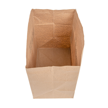 Sac papier ingraissable SOS sans anses 22 + 14 x 21 cm pour 1/2 poulet - carton de 500 unités