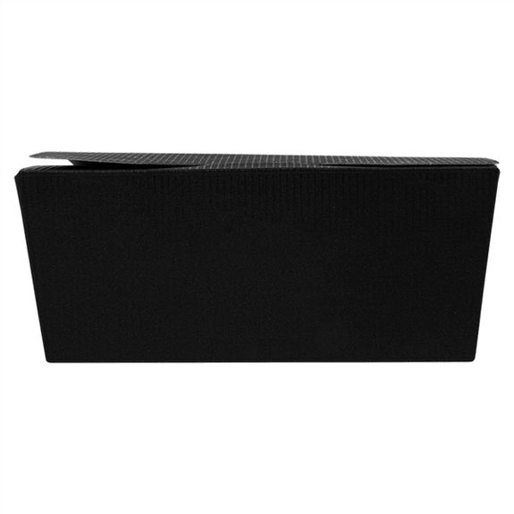 Boîte ballotin NOIR pour chocolats et biscuits 250g - Paquet de 50 unités