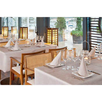 Serviette non tissée Like-Linen 40x40 cm CHOCOLAT - 10 cartons de 600 unités