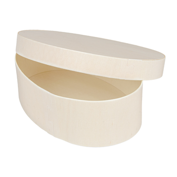 Combo barquette en bois et couvercle en bois 16 x 10.5 x 5 cm - carton de 20 unités