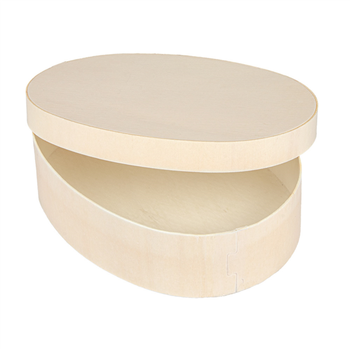 Combo barquette en bois et couvercle en bois 19.5 x 14.5 x 5 cm - carton de 20 unités