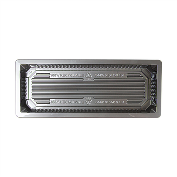 Barquette Sushi en RPET 100% recyclé 225 ml - 22 x 9 x 2 cm - pack de 328 unités