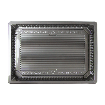 Barquette Sushi en RPET 100% recyclé 307 ml - 18.5 x 12.9 x 2 cm - pack de 352 unités