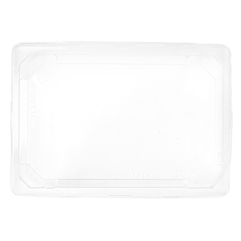 Couvercle pour barquette Sushi en RPET 100% recyclé 244 ml - 17.1 x 12 x 3 cm - pack de 156 unités