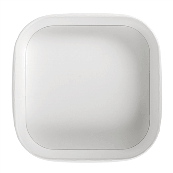 Boîte à salade carré en carton BLANCHE 750 ml - carton de 300 unités