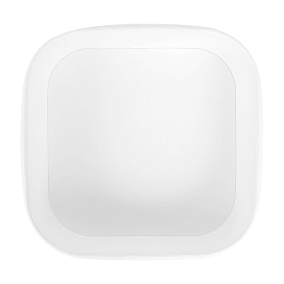 Boîte à salade carré en carton BLANCHE 1000 ml - carton de 300 unités