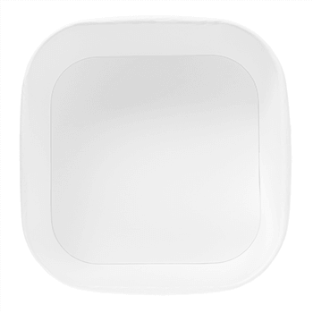 Boîte à salade carré en carton BLANCHE 1410 ml - carton de 300 unités