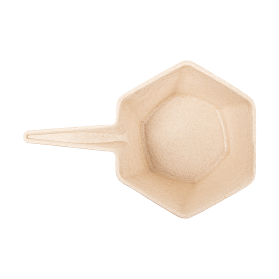 Mise en bouche Bionic Hexagonal - Naturel  - carton de 1000 unités