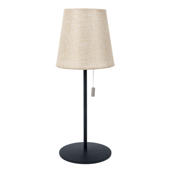 Lampe de table LED sans fil  intérieure et extérieure Toile élégante 12.5 x 33 cm - Vendu à l'unité