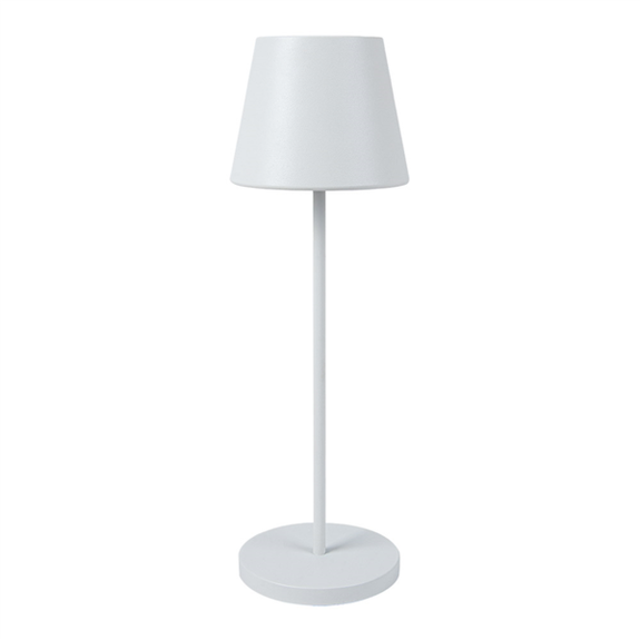 Lampe de table LED sans fil  intérieure et extérieure Blanc mat 11 x 35 cm - Vendu à l'unité