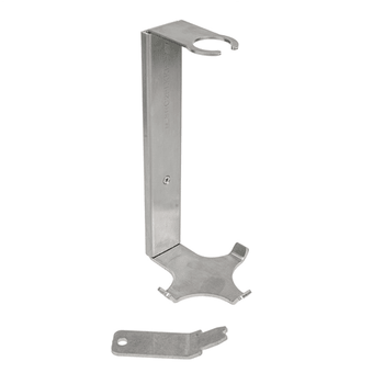 Support mural pour flacon pompe 500ml - paquet de 4 unités