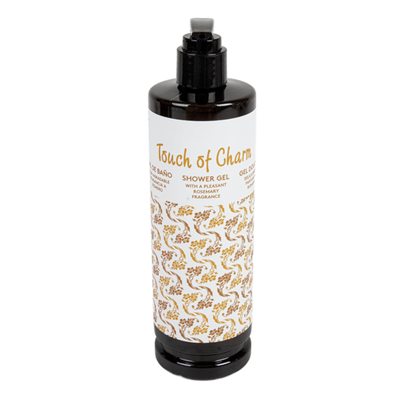 Gel douche en flacon pompe Touch of charm 400ml - Carton de 20 unités
