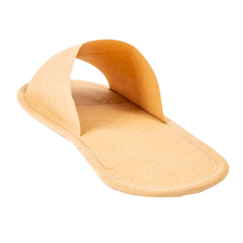 Chausson en Kraft avec semelle EVA 28x11cm - Carton de 50 paires