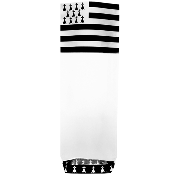 Sachet avec fond PP BRETAGNE 100 x 220 mm - carton de 1000 unités