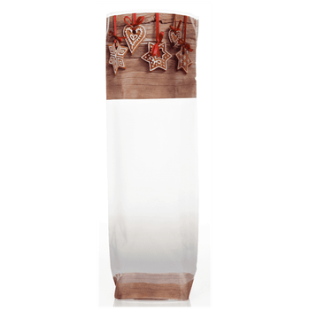 Sachet avec fond PP PAIN D'EPICES 100 x 220 mm - paquet de 100 unités