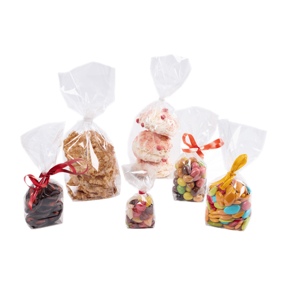 Sachet avec fond carton argenté 250 x 370 mm - paquet de 100 unités