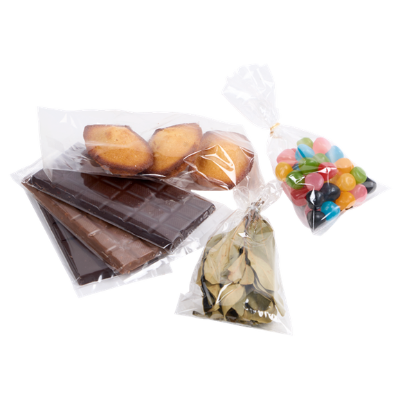 Sachet plat 100 x 200 mm - paquet de 100 unités