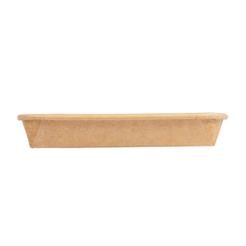 Barquette KRAFT pour sushi 16 x 9.1 x 2.4 cm - carton de 800 unités