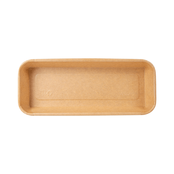 Barquette KRAFT pour sushi 22.1 x 9.1 x 2.4 cm - carton de 600 unités