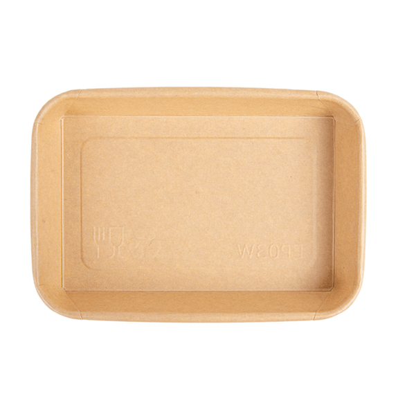 Barquette KRAFT pour sushi 16.5 x 11.5 x 2.4 cm - carton de 600 unités