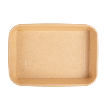 Barquette KRAFT pour sushi 16.5 x 11.5 x 2.4 cm - carton de 600 unités