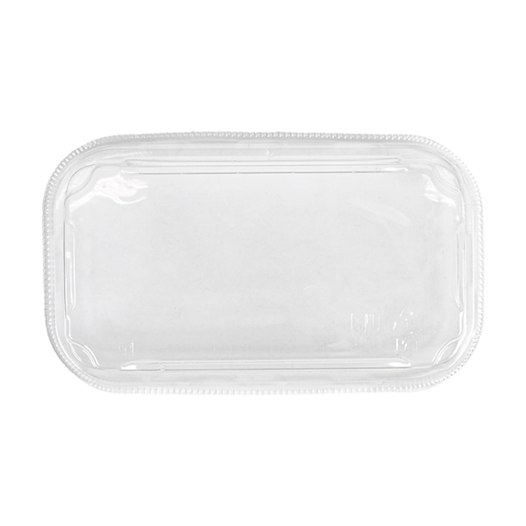 Couvercle en PET pour barquette KRAFT pour sushi 14 x 8 x 3.2 cm - carton de 800 unités