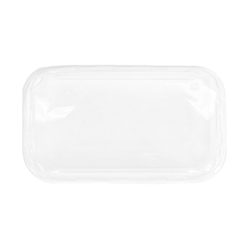 Couvercle en PET pour barquette KRAFT pour sushi 16 x 9.1 x 3.2 cm - carton de 800 unités