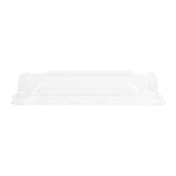 Couvercle en PET pour barquette KRAFT pour sushi 16 x 9.1 x 3.2 cm - carton de 800 unités