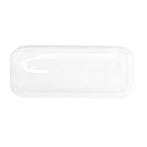 Couvercle en PET pour barquette KRAFT pour sushi 22.1 x 9.1 x 3.2 cm - carton de 600 unités