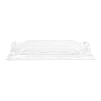 Couvercle en PET pour barquette KRAFT pour sushi 16.5 x 11.5 x 3.2 cm - carton de 600 unités