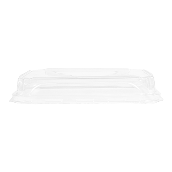 Couvercle en PET pour barquette KRAFT pour sushi 18.5 x 12.9 x 3.2 cm - carton de 600 unités