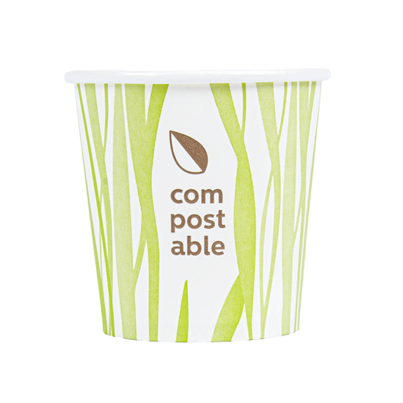 Gobelet en carton compostable GRASS 12 cl pour boissons chaudes et froides - carton de 1000 unités