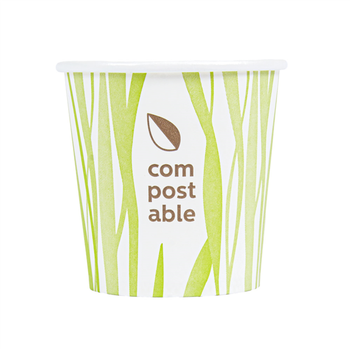Gobelet en carton compostable GRASS 12 cl pour boissons chaudes et froides - carton de 1000 unités