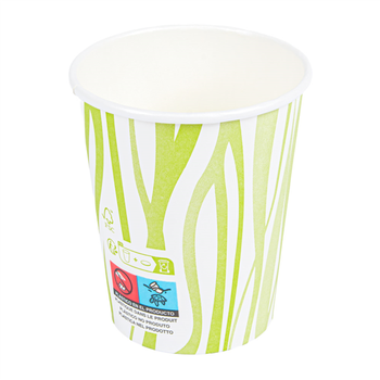 Gobelet en carton compostable grass 24 cl pour boissons chaudes et froides - carton de 1000 unités