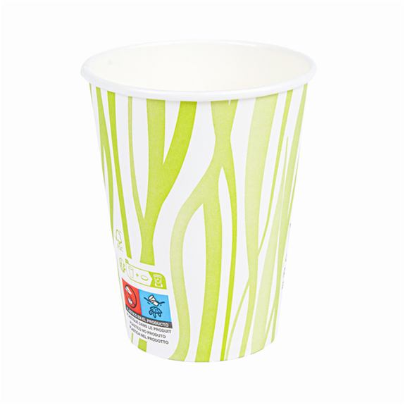 Gobelet en carton compostable grass 36 cl pour  boissons chaudes et froides - carton de 1000 unités