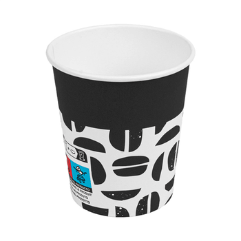 Gobelet en carton GRAINS DE CAFE 18 cl pour boissons chaudes et froides - paquet de 50 unités