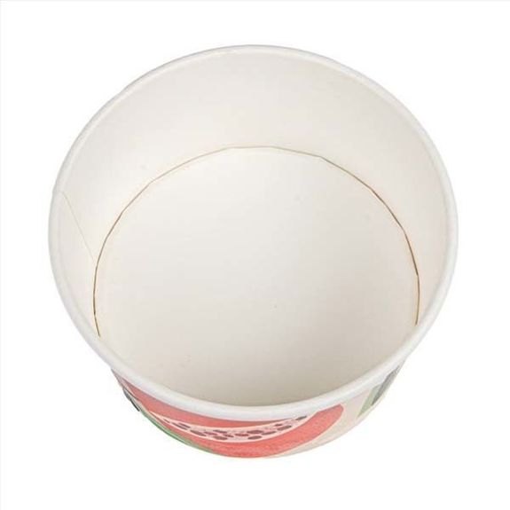 Pot à glace en carton TROPICAL 150 ml - paquet de 50 unités