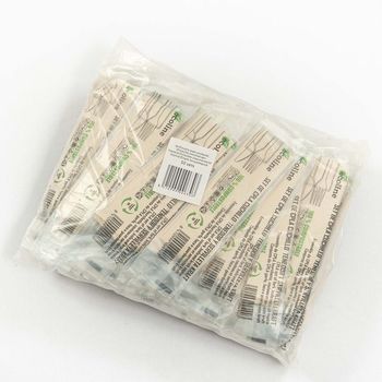 Kit couvert 3/1 (fourchette couteau et serviette) en CPLA - paquet de 50 unités