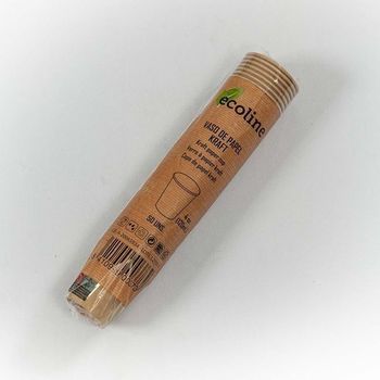 Gobelet en carton kraft 12 cl - paquet de 50 unités