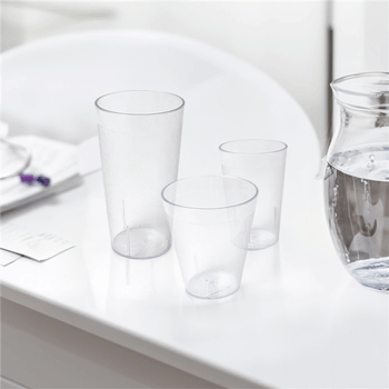 Verre empilable en polycarbonate 230 ml - paquet de 36 unités