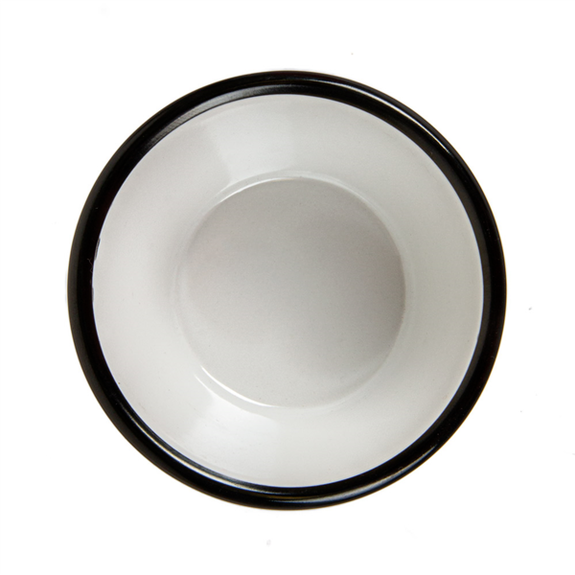 Ramequin en mélamine noir 60 ml - 6.4 x 3.5 cm - Pack de 24