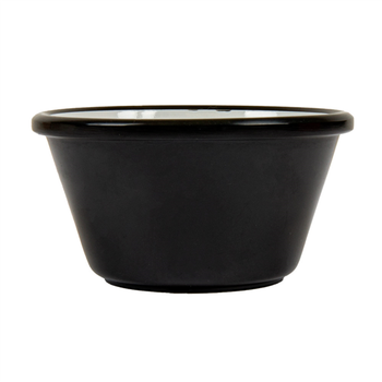 Ramequin en mélamine noir 60 ml - 6.4 x 3.5 cm - Pack de 24